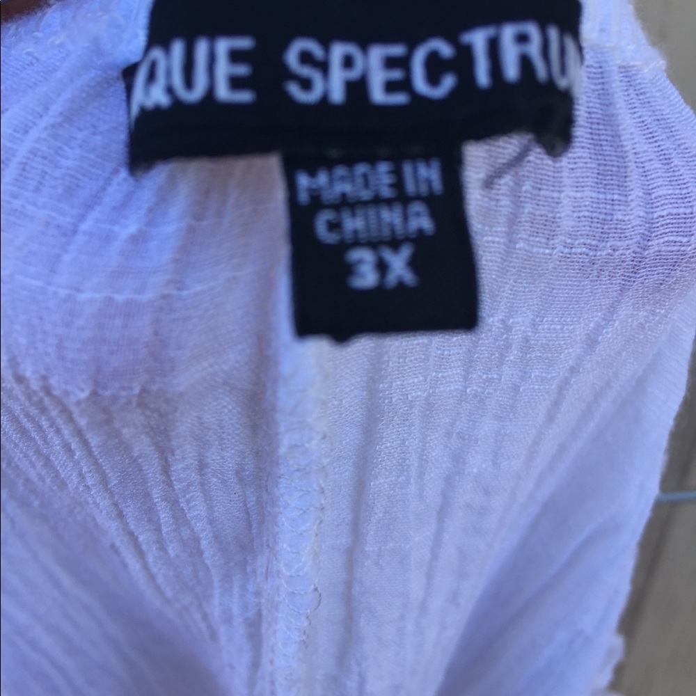 Plus Size Unique spectrum Blouse - Picture 7 of 8